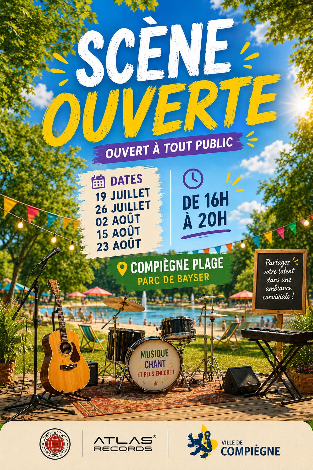 Animation Musicale - Compiègne Plage